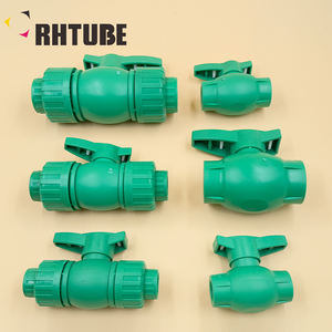 आरएचट्यूब हॉट बिक्री प्लास्टिक वाल्व पीपी बॉल वाल्व ओपन त्वरित पानी नियंत्रण पीपी वाल्व - Product Image 5