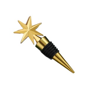 Christmas <b>Wine</b> <b>Stopper</b> Pinecone Shape Gold Plated Plastic Bottle Seal Holiday Gift Party Decoration - Product Image 4