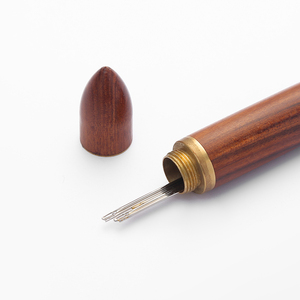 JP Portable 12pcs Household Sewing Accessories Tools <strong>Needles</strong> Stainless Steel Hand Sewing Big Eye <strong>Needles</strong> With Wooden <strong>Needle</strong> Case - Product Image 5