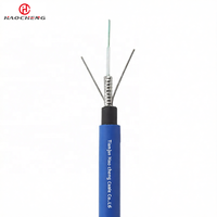 Cable de Minería para Exteriores FTTH MGXTW de 12/24 Núcleos, Reforzado con Alambre de Acero, Antirroedores, Ignífugo, Tipo Tubo Central