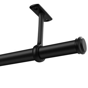 Tringle à <span class=keywords><strong>rideau</strong></span> télescopique en acier robuste, résistante à la rouille, pour l'intérieur et l'extérieur, pour plafond <span class=keywords><strong>ou</strong></span> fenêtre murale - Product Image 6