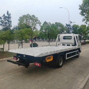 Premium JAC 3 Ton 5 Ton <b>Flatbed</b> Wrecker <b>Truck</b> 4x2 Slidebed Recovery <b>Truck</b> with Hydraulic Underlift - Product Image 3