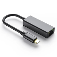HG 1000Mbps Kartu Jaringan Berkabel USB Ethernet Adapter USB 3.0 ke RJ45 Tipe C ke RJ45 Kabel Adaptor LAN Untuk MacBook PC Windows