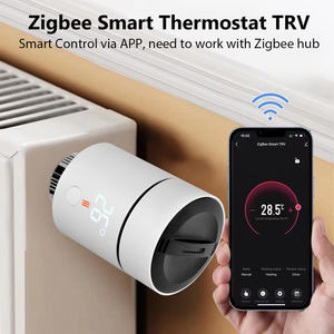 Termostato Zigbee con Control de Temperatura, Termostato Inteligente Tuya para el Hogar, Válvula Termostática para Radiador con Control de Calefacción a través de Alexa - Product Image 2