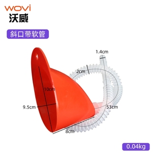 Corong minyak mobil Leher Panjang Plastik Multi fungsi, cocok untuk semua pelumas mobil, mesin, diesel minyak air - Product Image 5
