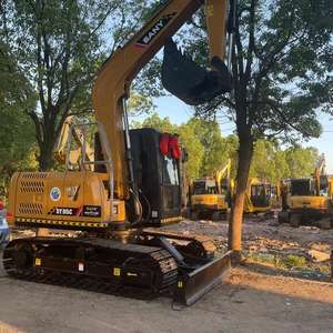 Excavadora Usada SANY SY95 de 9 Toneladas, Excavadora Hidráulica de Segunda Mano SY60C SY75C SY215C, Máquina de Construcción de Alta Calidad - Product Image 1