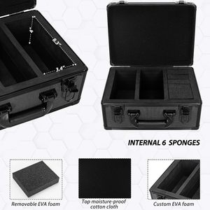 Estuche para tarjetas graduadas <span class=keywords><strong>Caja</strong></span> <span class=keywords><strong>de</strong></span> losa <span class=keywords><strong>de</strong></span> almacenamiento para más <span class=keywords><strong>de</strong></span> 80 Estuche para tarjetas comerciales deportivas <span class=keywords><strong>BGS</strong></span> - Product Image 5