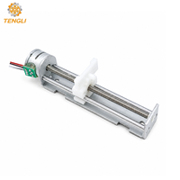 Module de moteur pas à pas linéaire Tengli 15BY25-77 PM, course de 15 mm à 67 mm, pas de 0,025 mm, pas de pas de 0,5 mm, bipolaire, CE RoHS, pour l'automatisation en laboratoire
