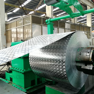 耐久性のある熱間圧延トレーラー用3003 5052 5バー アルミニウムチェッカープレートをご用意しております - Product Image 4