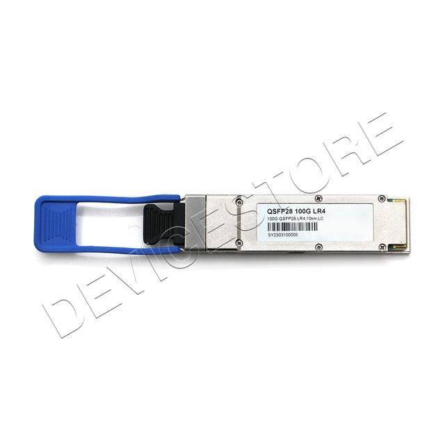 Wholesale 100G QSFP28 LR4 Optical Transceiver Modules 1310nm 10km Fiber Optic Transceiver