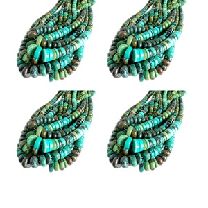 ลูกปัดเทอร์ควอยซ์ธรรมชาติ ตัวคั่นลูกปัดเทอร์ควอยซ์ ลูกปัดตกแต่ง - Product Image 6