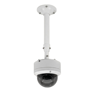 双向音频对讲半球型 PTZ 4MP CMOS 传感器闭路电视摄像机，带夜视功能、运动检测功能、金属外壳，适用于室内和室外，支持 PoE - Product Image 3