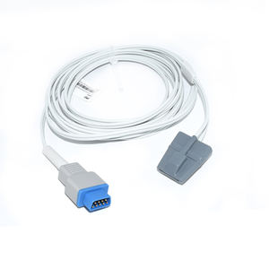 Datex Ohmeda trusignal เซ็นเซอร์ Spo2แบบปลายอ่อนสำหรับเด็กหัว<span class=keywords><strong>วัด</strong></span>9ขาเชื่อมต่อ Spo2จากโรงงาน - Product Image 6