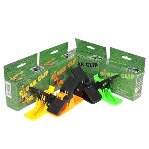 Clip para cigarros de golf, soporte portátil para cigarros de ABS de doble capa, accesorio para deportes con pelota, negro, amarillo, verde, naranja - Product Image 5