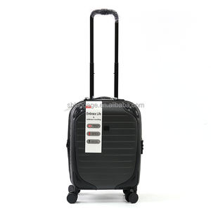 Fábrica al por mayor moderno 20/24/28 pulgadas ABS Hardside Spinner <span class=keywords><strong>Trolley</strong></span> maleta peso ligero impermeable 3 piezas equipaje conjunto Simple - Product Image 2