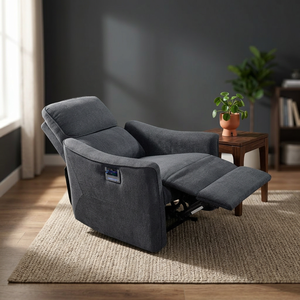 Sillón reclinable cómodo, sofá reclinable eléctrico ergonómico con carga inalámbrica, muebles de sala de estar, sillones individuales. - Product Image 1