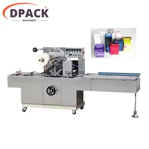 Three-Dimensional Packing Machine Transparent Film Cellophane Wrapping Machine for Cosmetic Perfume and Bread Box