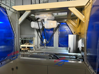 Machine de capsulage à grande vitesse entièrement automatique Couvercle d'emballage de lingettes humides de capsulage de forme spéciale personnalisé