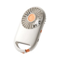 Mini Ventilador Personal Portátil Recargable por USB de Plástico para Niños, Niñas, Hombres, Mujeres, Hogar, Oficina, Viajes al Aire Libre