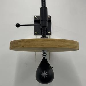 Pabrik grosir tas kecepatan disesuaikan <span class=keywords><strong>Platform</strong></span> 25mm 60mm 100mm tinju Gym kayu bambu untuk meninju & bola kecepatan - Product Image 4