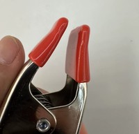 Pince en A robuste de 4 pouces en métal, pince à ressort en acier nickelé pour le travail du bois, la photographie, les décors et l'assemblage en atelier