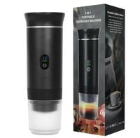 Machine à expresso portable 3 en 1, 20 bars, auto-chauffante, facile à transporter, cafetière électrique de voyage pour camping-car, camping en plein air, logo personnalisé