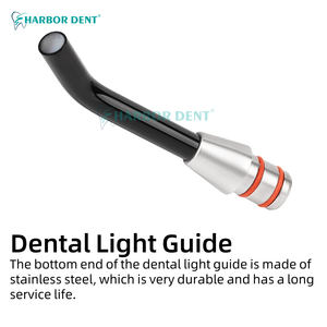 5 embouts de guide de lumière de polymérisation dentaire, sonde de fibre optique remplaçable universelle pour lampe de polymérisation LED, restauration de résine composite - Product Image 5