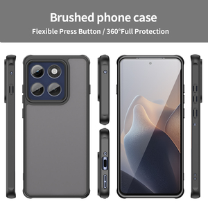 Para Moto Edge 60 <span class=keywords><strong>Pro</strong></span>, fundas para teléfonos móviles, funda protectora delgada translúcida <span class=keywords><strong>mate</strong></span> antihuellas dactilares para Motorola Edge 60 <span class=keywords><strong>Pro</strong></span> - Product Image 2