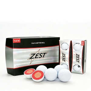 Ballon de <span class=keywords><strong>golf</strong></span> personnalisé par le fabricant, 4 couches d'uréthane coulé, haute performance, proche du modèle <span class=keywords><strong>Pro</strong></span> V1x, logo et emballage personnalisés, pour tournoi - Product Image 1