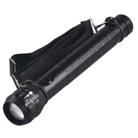 Linterna con Batería Tipo D, Aleación de Aluminio de Aviación, Impermeable, Luz LED de Alta Potencia XP-E de 3W, 3 Baterías D para Fotografía
