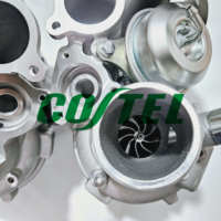 Upgrade Twin Turbocharger Stage 2 600HP 2300684 297711 untuk MASERATI GHIBLI Quattroporte Levante 3.0L V6