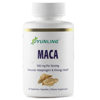 Capsules de racine de maca noire |   Soutien naturel à l'énergie et à la vitalité |   Améliore l'endurance, l'humeur et la régulation hormonale pour les hommes et les femmes