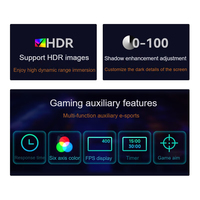 Moniteur de jeu grand écran Esport 24,1 pouces 1K TN 400 Hz FHD 1920*1080 LCD Interface VESA DP
