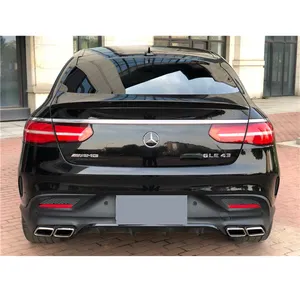 Runder GLE 63 AMG Diffuser Belakang, Bibir Belakang Mercedes Benz Gle 320 400 43 Coupe Upgrade