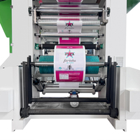 Machine d'impression flexographique automatique 4 couleurs CI rouleau à rouleau pour la fabrication de sacs tissés en PP, d'emballages pour céréales et de sacs à riz