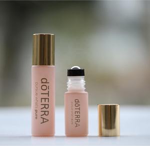 Récipients de bouteilles à rouleau en verre style nordique, conteneurs, boule à bille en métal et capuchon doré pour <span class=keywords><strong>doTERRA</strong></span>, 5ml, 10ml, 1 pièce - Product Image 6