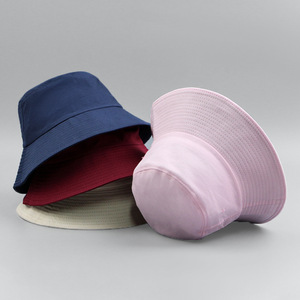 Sombrero de Pescador de Algodón de Color Sólido Personalizado para Hombre, Sombrero de Protección Solar de una Sola Cara, Sombrero Casual de Verano con Opción de Impresión de Logotipo - Product Image 3