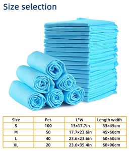Tapis absorbant pour l'hygiène des animaux de compagnie, coussinets d'apprentissage pour chiots, couches jetables pour chiens - Product Image 6