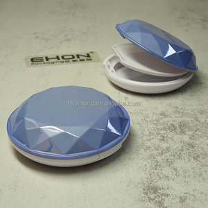 Envase Compacto para Polvo Prensado, Forma de Planeta, Plástico ABS, PP, PE, para Maquillaje y Cosméticos, Lujoso, de Dos Capas - Product Image 5