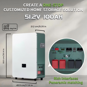 10kWh 15kWh Lithium <b>Battery</b> Cabinet for Solar Home Energy Storage System, <b>48V</b> 51.2V, 200Ah 280Ah - Product Image 5