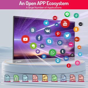 Hkmlc Essential Vision บอร์ดอัจฉริยะ55นิ้ว4K UHD ไวท์บอร์ดดิจิตอลแบบโต้ตอบออลอินเทอร์แอคทีฟพร้อมกล้องในตัว - Product Image 5