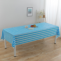 Nappe jetable en PEVA à carreaux, imperméable, pour restaurant, commande en gros
