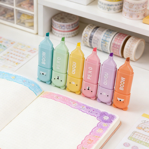 Juego de Mini Marcadores No Borrables de 4 y 6 Colores, Marcador Especial Macaron para el Cuidado de la Vista - Product Image 2