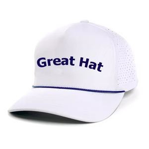 Gorra de Béisbol Personalizada con 5 Paneles, Perforada con Corte Láser, para Marketing de Marca de Bolsas de Viaje, Gorros de Alta Calidad al por Mayor - Product Image 4