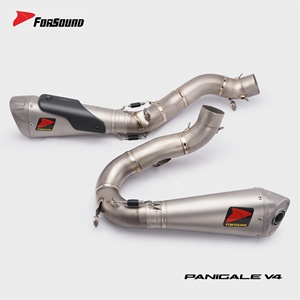Système d'échappement complet Forsound Factory à <span class=keywords><strong>prix</strong></span> de gros pour Ducati <span class=keywords><strong>Panigale</strong></span> <span class=keywords><strong>V4</strong></span> V4S, silencieux sous châssis en titane 2019-2024 - Product Image 6