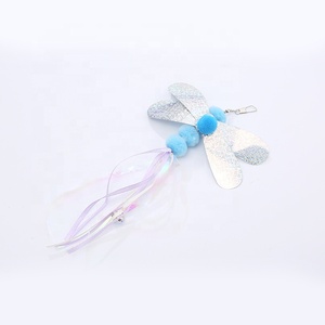 Tête de rechange pour baguette de <span class=keywords><strong>chat</strong></span> en gros, plume à sequins, jouet auto-entretenant pour soulager l'ennui du <span class=keywords><strong>chat</strong></span> - Product Image 3