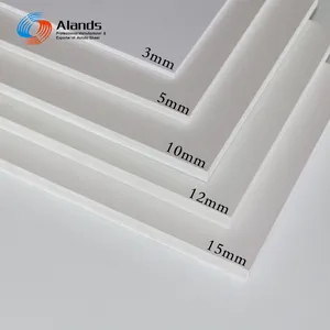 Alands 0.45g/cm3 0.55g/cm3 densità pannello in schiuma di PVC 2mm 3mm 5mm 6mm foglio di celtex espanso in PVC