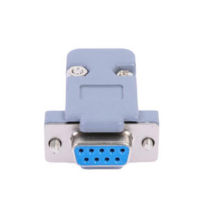 Connecteur standard D-Sub Db9 9 broches, port série Rs232 mâle/femelle avec coque en plastique, protection isolante V1 ignifuge - Product Image 1