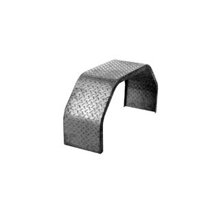 Plaque diamant ronde en aluminium pour remorque de bateau - Product Image 2