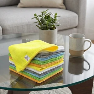 Serviette de séchage de <span class=keywords><strong>voiture</strong></span> en microfibre sans bords, super absorbante, non pelucheuse, anti-rayures, en tissu pelucheux pour le <span class=keywords><strong>lavage</strong></span> et le detailing automobile - Product Image 5